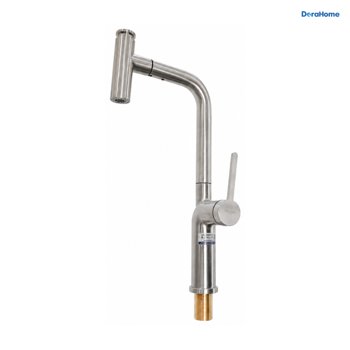 Vòi rửa chén nóng lạnh dây rút Rangos RG-530